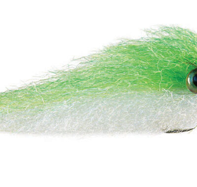 MONTANA FLY - LUCENT MINNOW - CHARTREUSE/WHITE [TSM-TARPON-17]