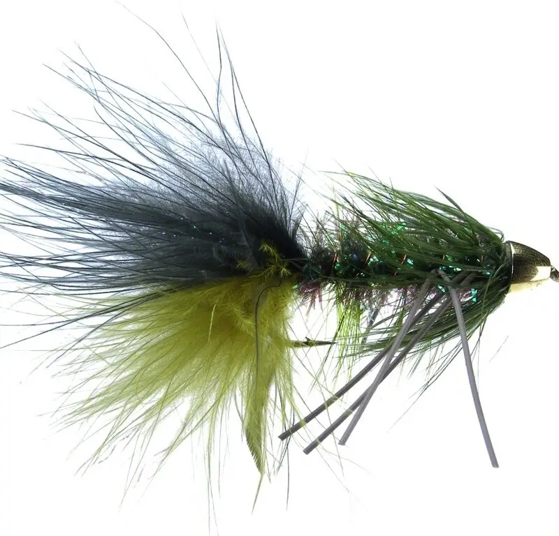 MONTANA FLY - BURGIN BUGGER - OLIVE [TSM-S1535]