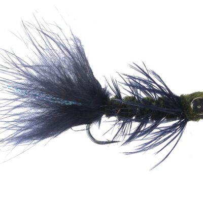 MONTANA FLY - LEADEYE BUGGER - OLIVE/BLACK [TSM-S1536]