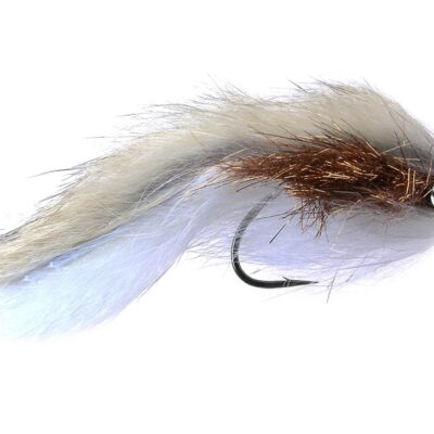 MONTANA FLY - SRA DOUBLE BUNNY - NATURAL BROWN/WHITE [TSM-S1502]