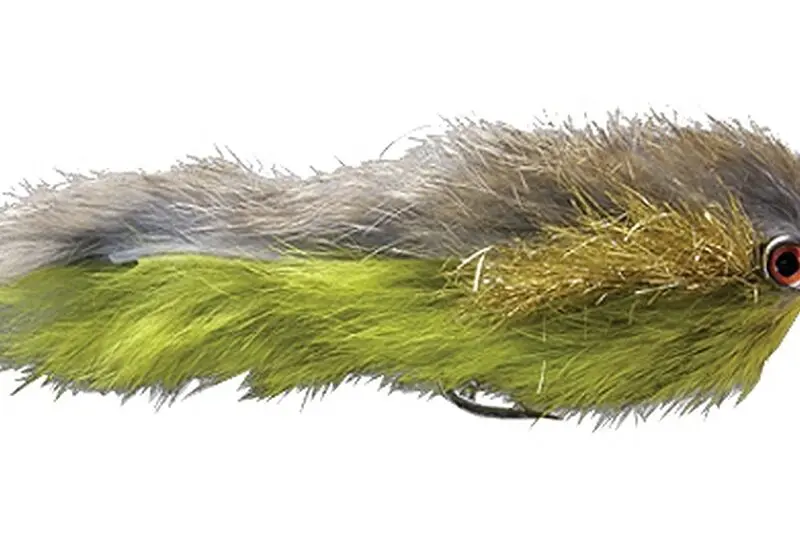MONTANA FLY - SRA DOUBLE BUNNY - NATURAL BROWN/YELLOW [TSM-S1503]