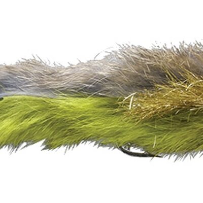 MONTANA FLY - SRA DOUBLE BUNNY - NATURAL BROWN/YELLOW [TSM-S1503]