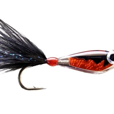 MONTANA FLY - MFC RESIN MINNOW - BLACK/RED [TSM-S1526]
