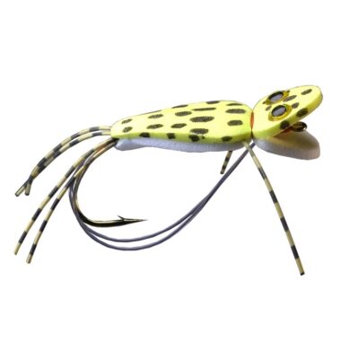 MONTANA FLY - KERMIT THE FOAM FROG - YELLOW/WHITE [TSM-R1403]