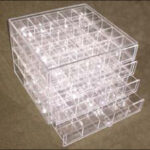 J. PARKER-ESPOSITORE MOSCHE PLEXIGLASS