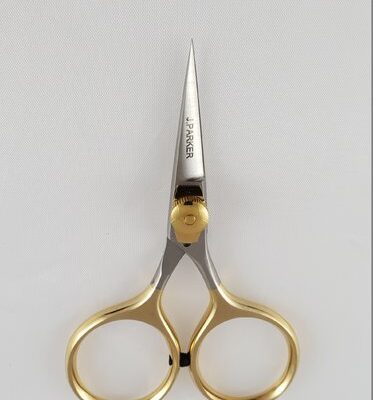 J. PARKER - PRO SCISSORS - RAZOR - GOLD - 4''
