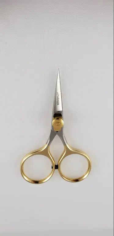 J. PARKER - PRO SCISSORS - RAZOR - GOLD - 4''