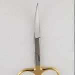 J. PARKER - PRO SCISSORS - CURVED - GOLD - HAIR - 4.5''