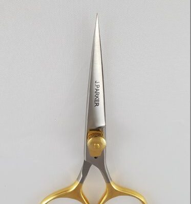 J. PARKER - PRO SCISSORS - RAZOR - GOLD - 5''