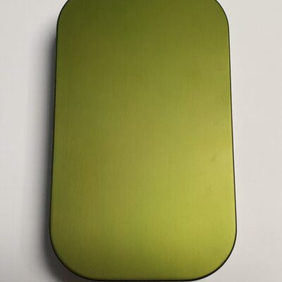 J. PARKER - ALUMINIUM FLY BOX SLIT - GREEN