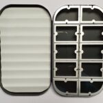 J. PARKER - ALUMINIUM FLY BOX 10 SCOMPARTI - BLACK