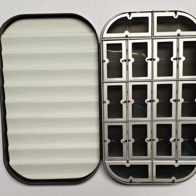 J. PARKER - ALUMINIUM FLY BOX 16 SCOMPARTI - BLACK