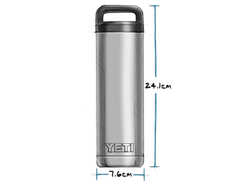 YETI - RAMBLER BOTTLE 18 OZ - Image 12