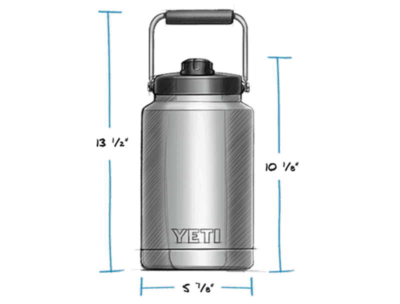 YETI - RAMBLER JUG 0.5 GALLON - immagine 3