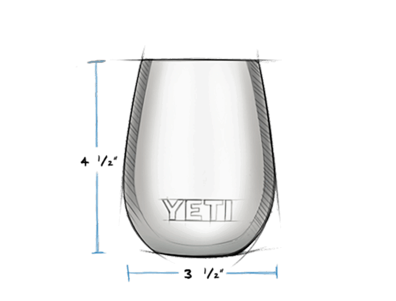 YETI - RAMBLER WINE TUMBLER – Image 12