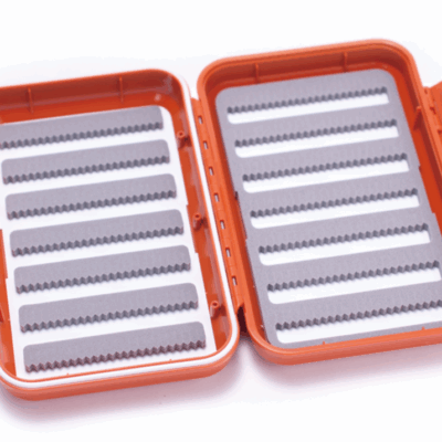 C&F DESIGN - MEDIUM 14-ROW FLY CASE - BURNT ORANGE CF-2577
