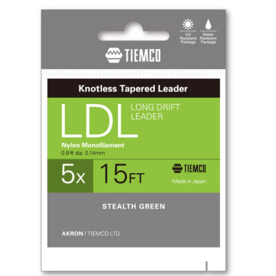 TIEMCO - LONG DRIFT LEADER KNOTLESS TAPERED LEADER AKRON (COPIA) (COPIA)