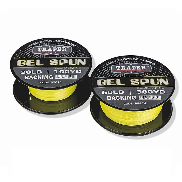 TRAPER - GEL SPUN BACKING YELLOW 30 LBS 300 YDS - 99672