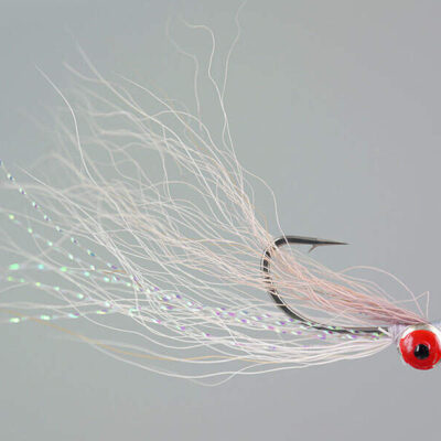 MONTANA FLY - CLOUSER MINNOW - TAN/WHITE [TSM-BONE-10]