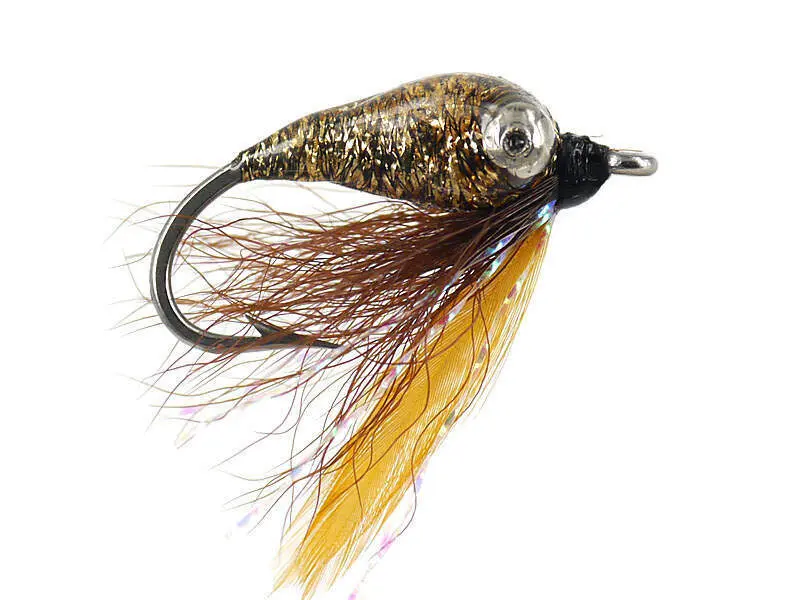 MONTANA FLY - FLASH BOGGLE HEAD [TSM-BONE-28]