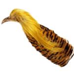 VENIARD - GOLDEN PHEASANT N°2 COMPLETE HEAD NATURAL - GPH2