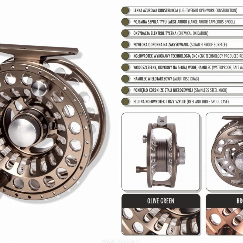 TRAPER - CREEK CASETTE REEL BRONZE - Image 2