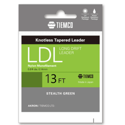 TIEMCO - LONG DRIFT KNOTLESS TAPERED LEADER AKRON 13 FT - PEZZI 5