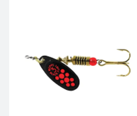 BLACK FURY ORANGE BLACK MEPPS - BLACK FURY ORANGE PALETTA NERO - PEZZI 1 - immagine 1