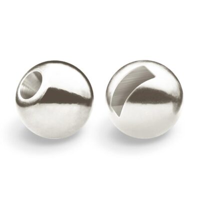 J. PARKER - TUNGSTEN BEAD SLOTTED PAINTED PEARL WHITE - PEZZI 60