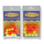 STONFO -  PERLES PLASTIQUE DURE AVEC GROS TROU - 218 - PAQUET DE PIÈCES 2