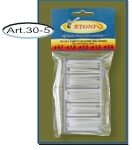 STONFO -   GAINES EN SILICONE TRANSPARENT - 30-5 - PAQUET DE PIÈCES 1