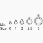 STONFO -  BAGUES ÉLASTIQUES POUR ESCHES - 135 - PAQUET DE PIÈCES 1