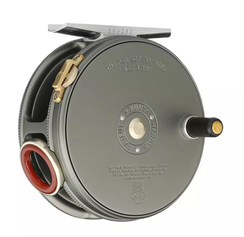HARDY 1912 PERFECT 3 18 LATO HARDY - 1912 PERFECT FLY REEL LH 3 1/8 - immagine 1
